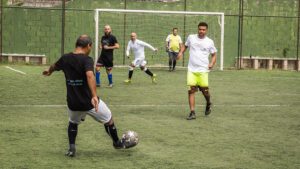 Um gol de solidariedade