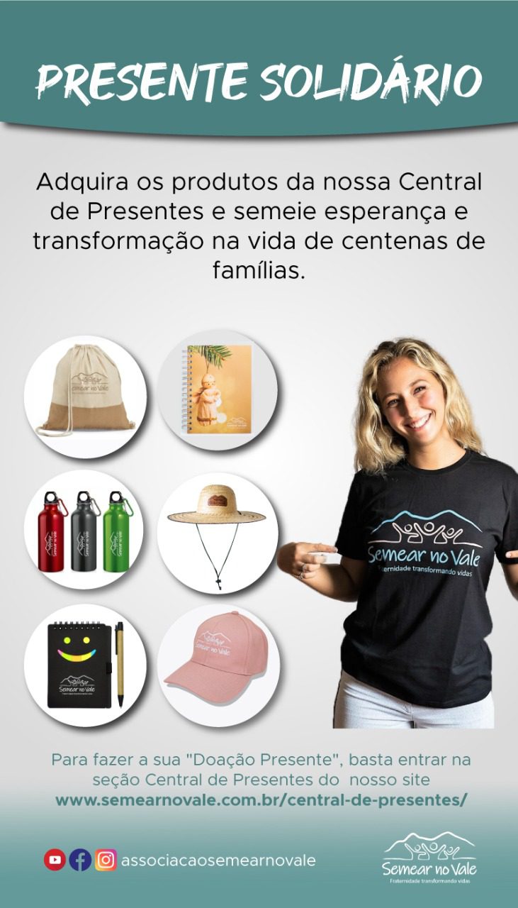 Você já conhece a Central de Presentes da Semear no Vale?